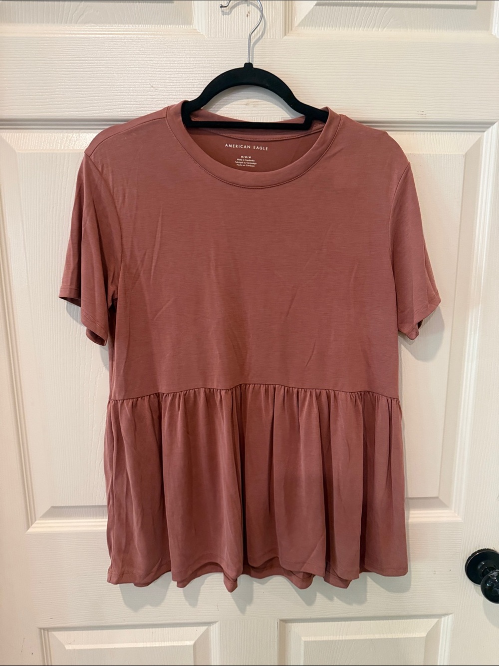 American Eagle NWT babydoll swing top, medium - Picture 2 of 7